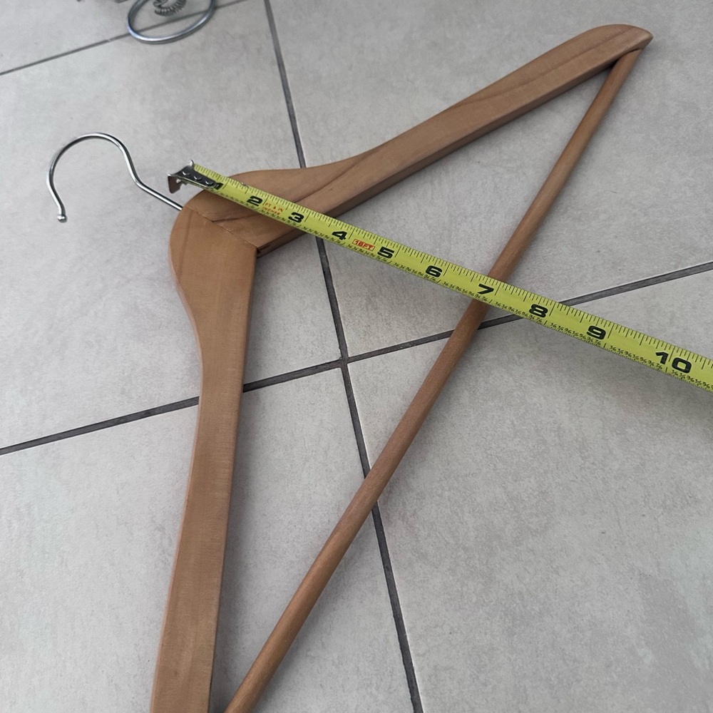 Wooden Clothes Hanger Bundles of 10 for $7